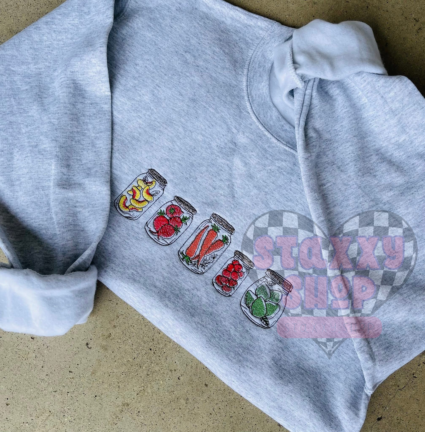 PREORDER : canning embroidery