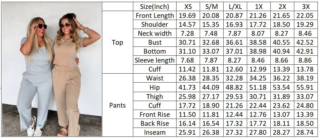 Stay in crop pant set (3 colors) • Quick Ship