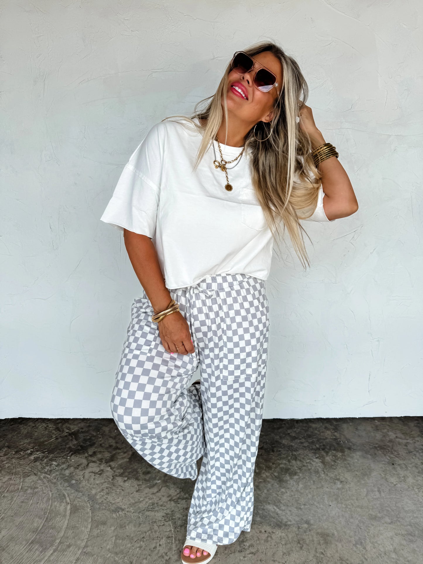 Regan raw hem tee (4 colors)