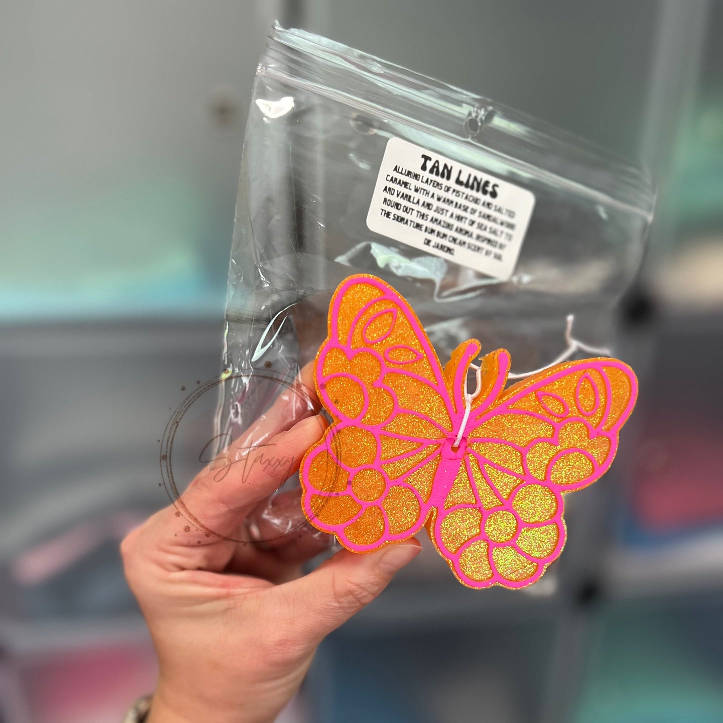 groovy butterfly freshie