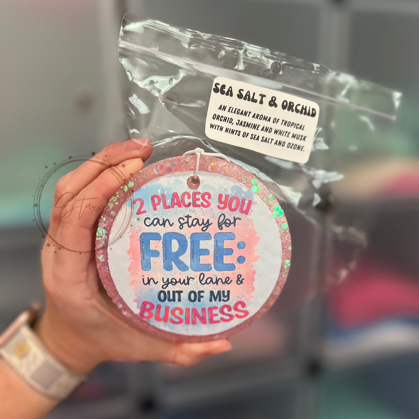 funny/snarky circle freshie