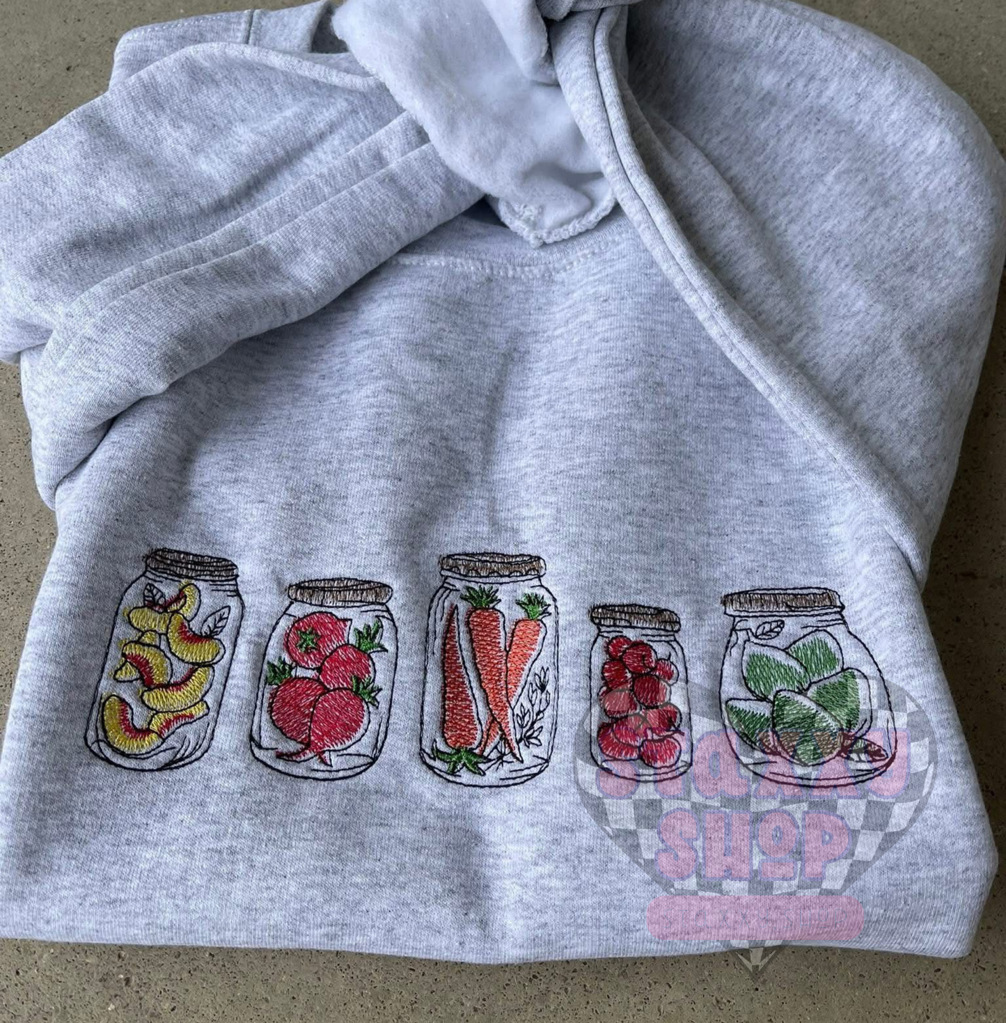 PREORDER : canning embroidery
