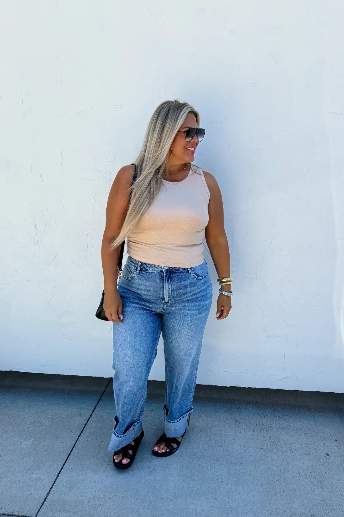 QUICK SHIP • Taylor ribbed tank