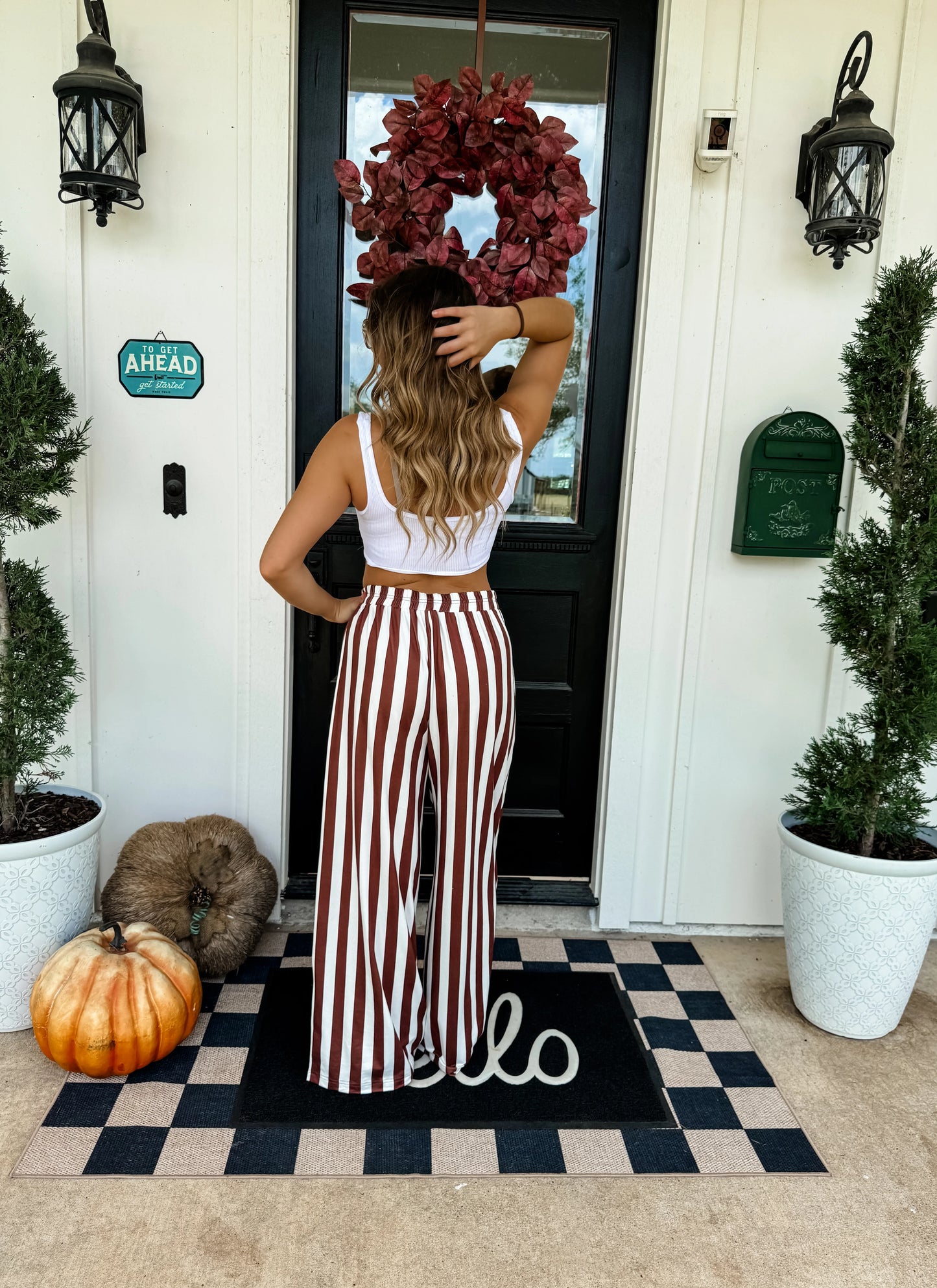Vertical Vibes Stripe Pants (2 colors)