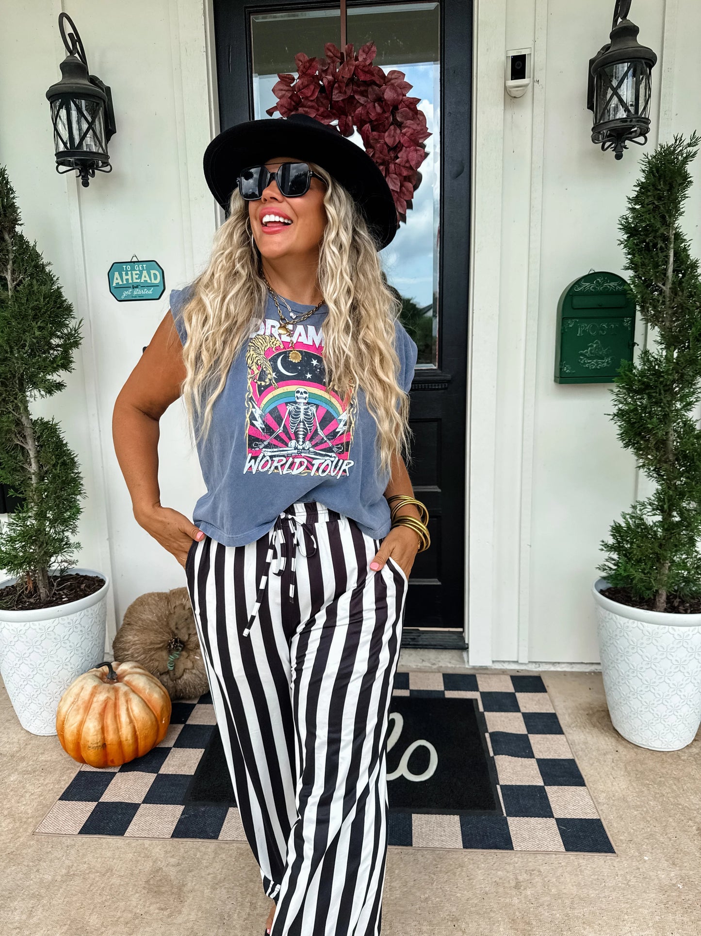 Vertical Vibes Stripe Pants (2 colors)