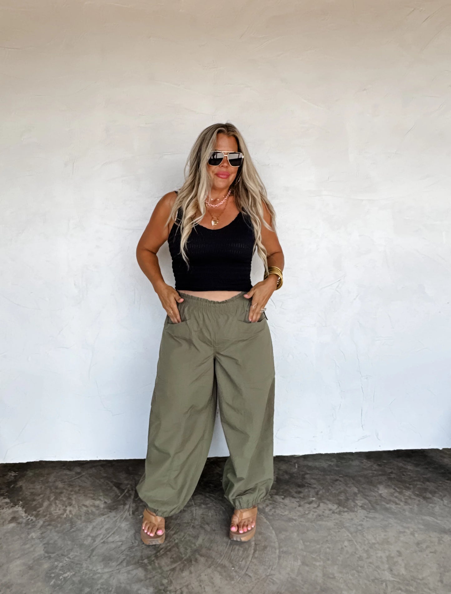 Costa pocket pants (3 colors) • Quick Ship