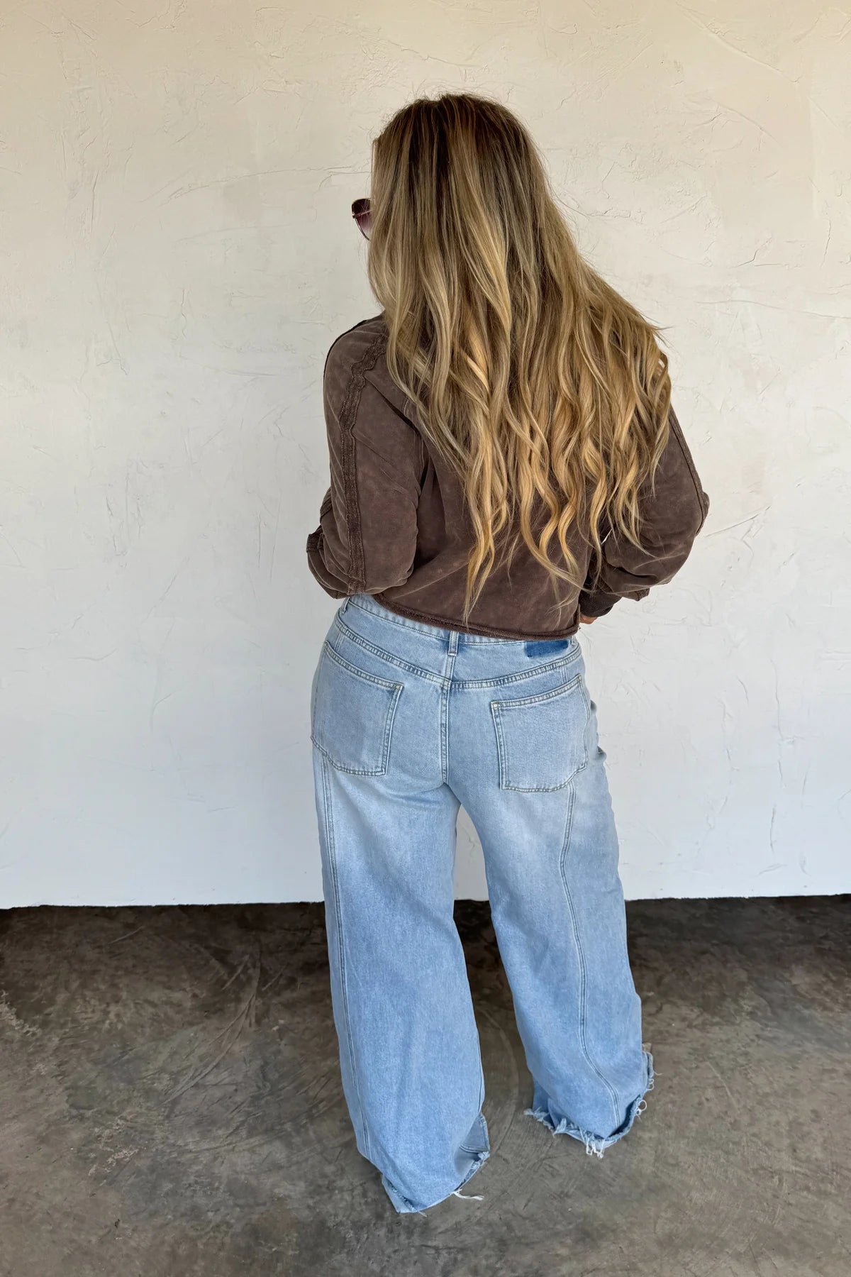 Quincy wide leg jeans • Quick Ship