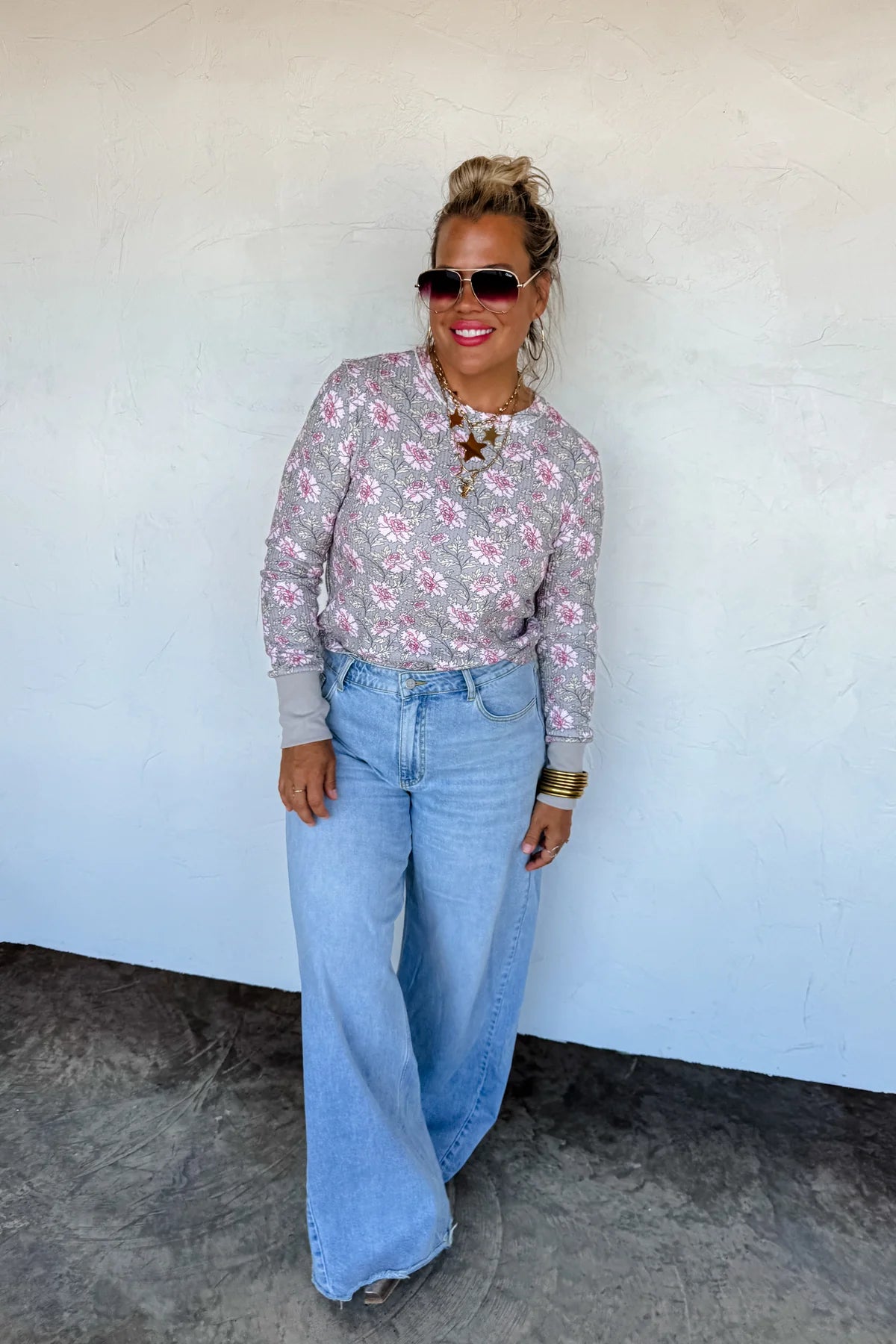 Quincy wide leg jeans • Quick Ship