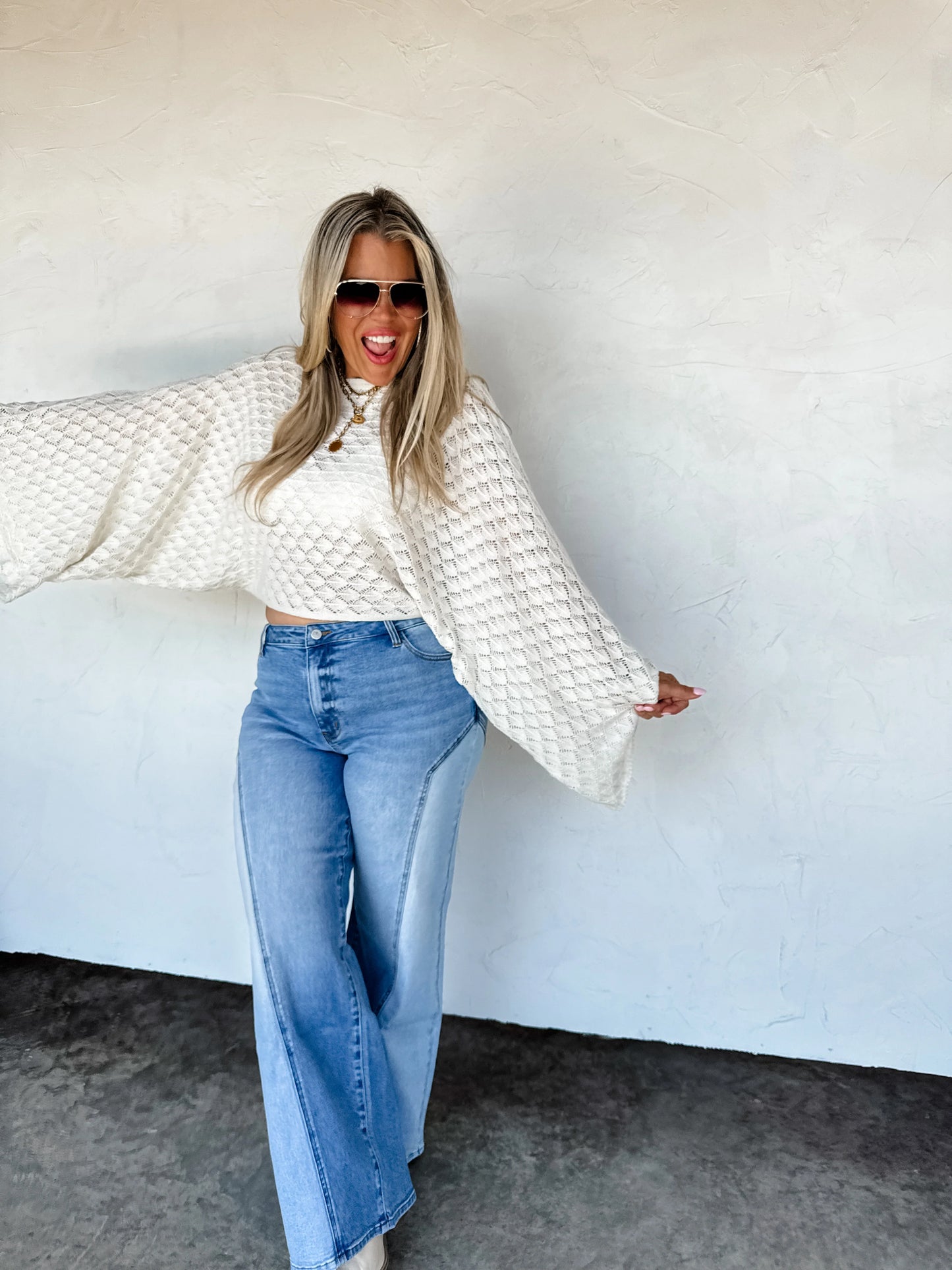 Trailblazer Two Tone jeans (3 LENGTHS!) • Quick Ship