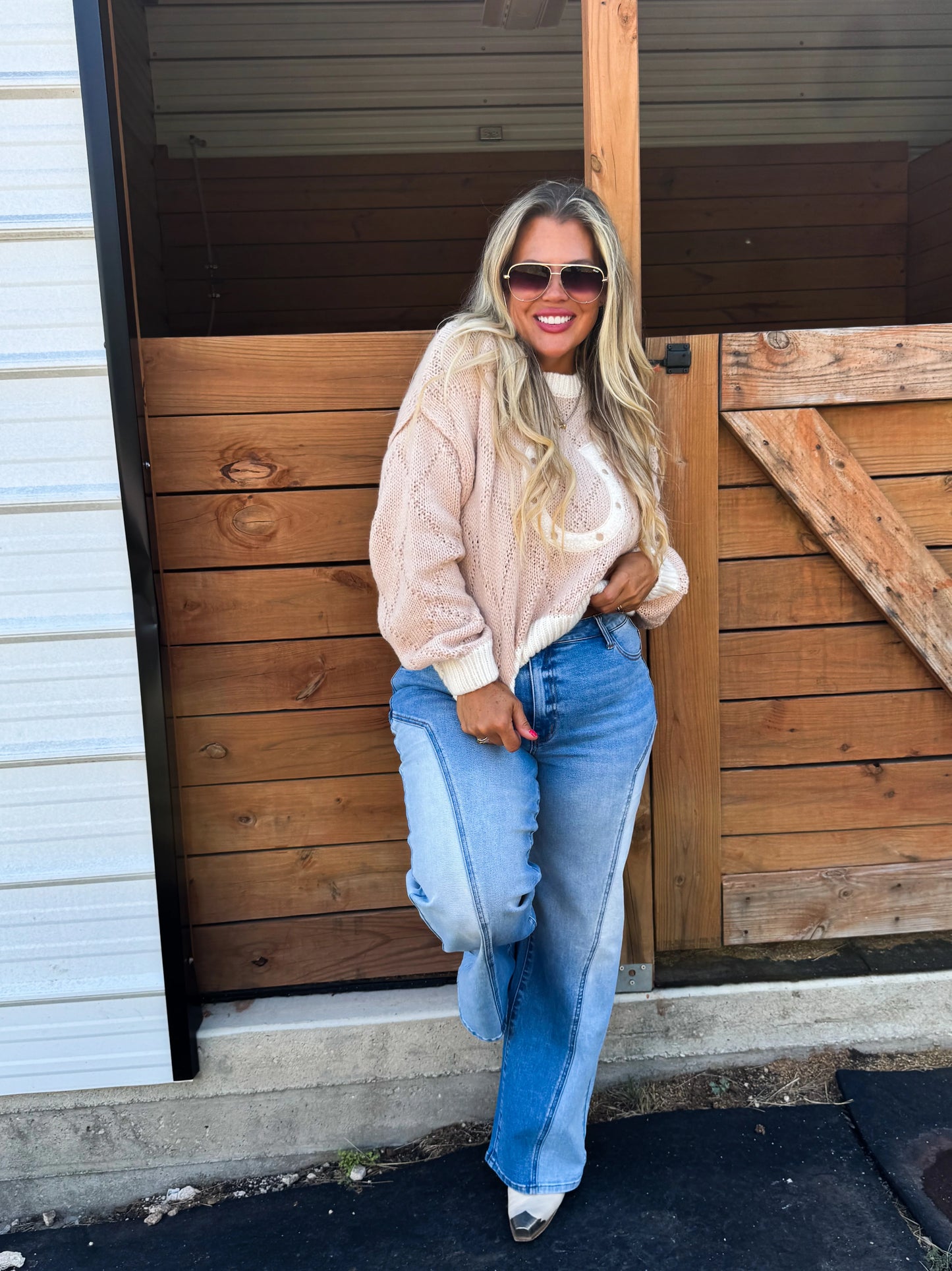 Trailblazer Two Tone jeans (3 LENGTHS!) • Quick Ship