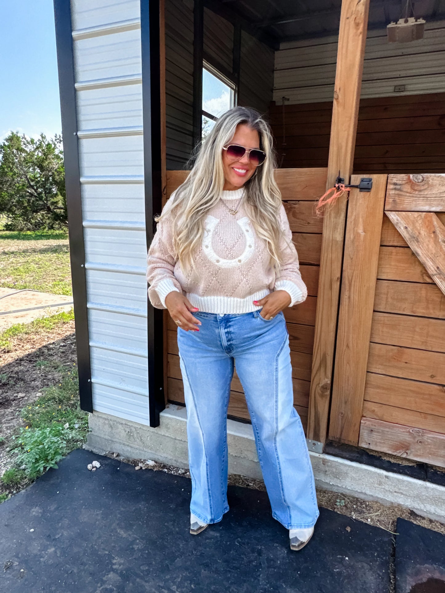 Trailblazer Two Tone jeans (3 LENGTHS!) • Quick Ship