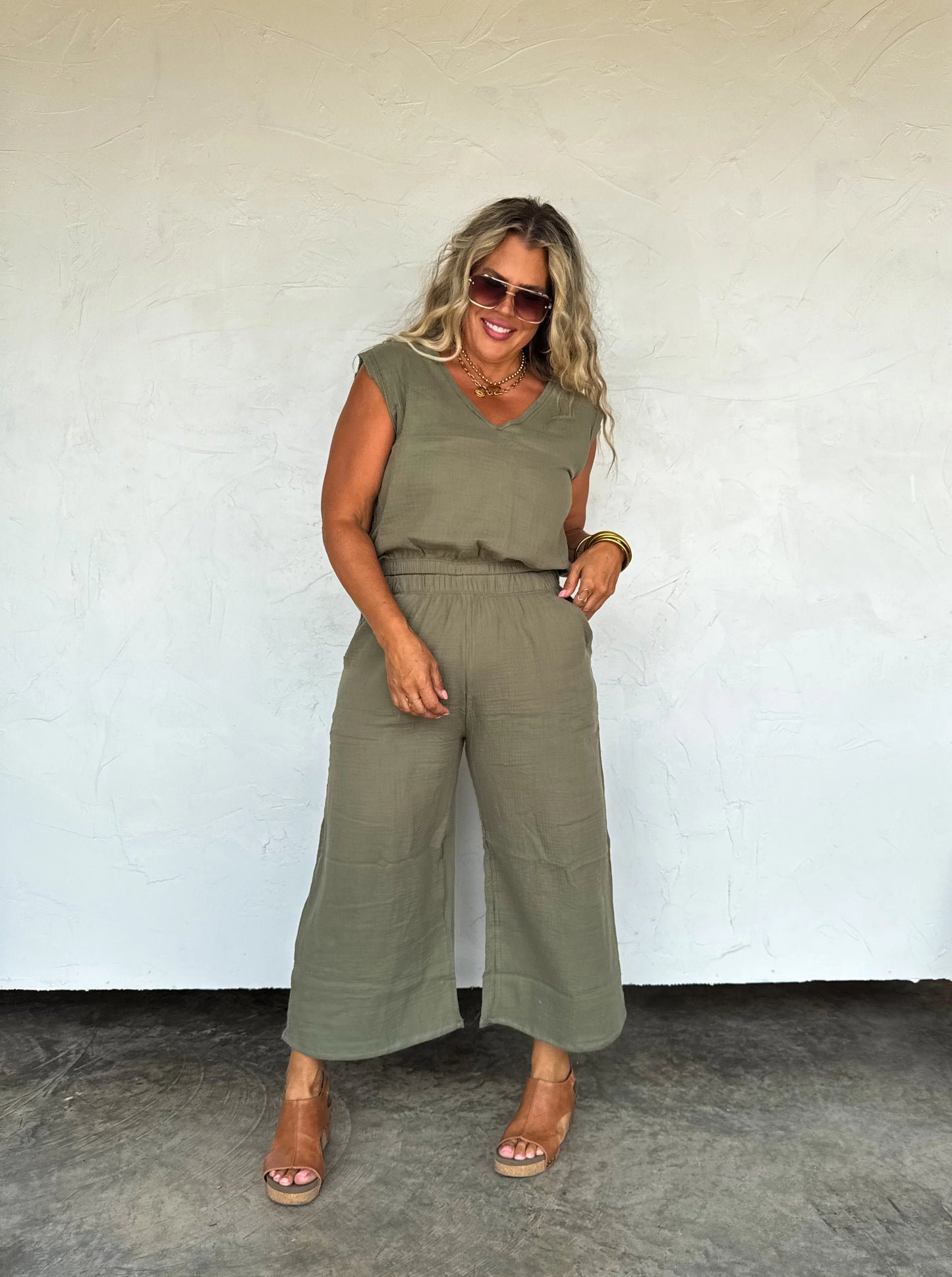 Laura crop pant SET (3 colors!) • Quick Ship