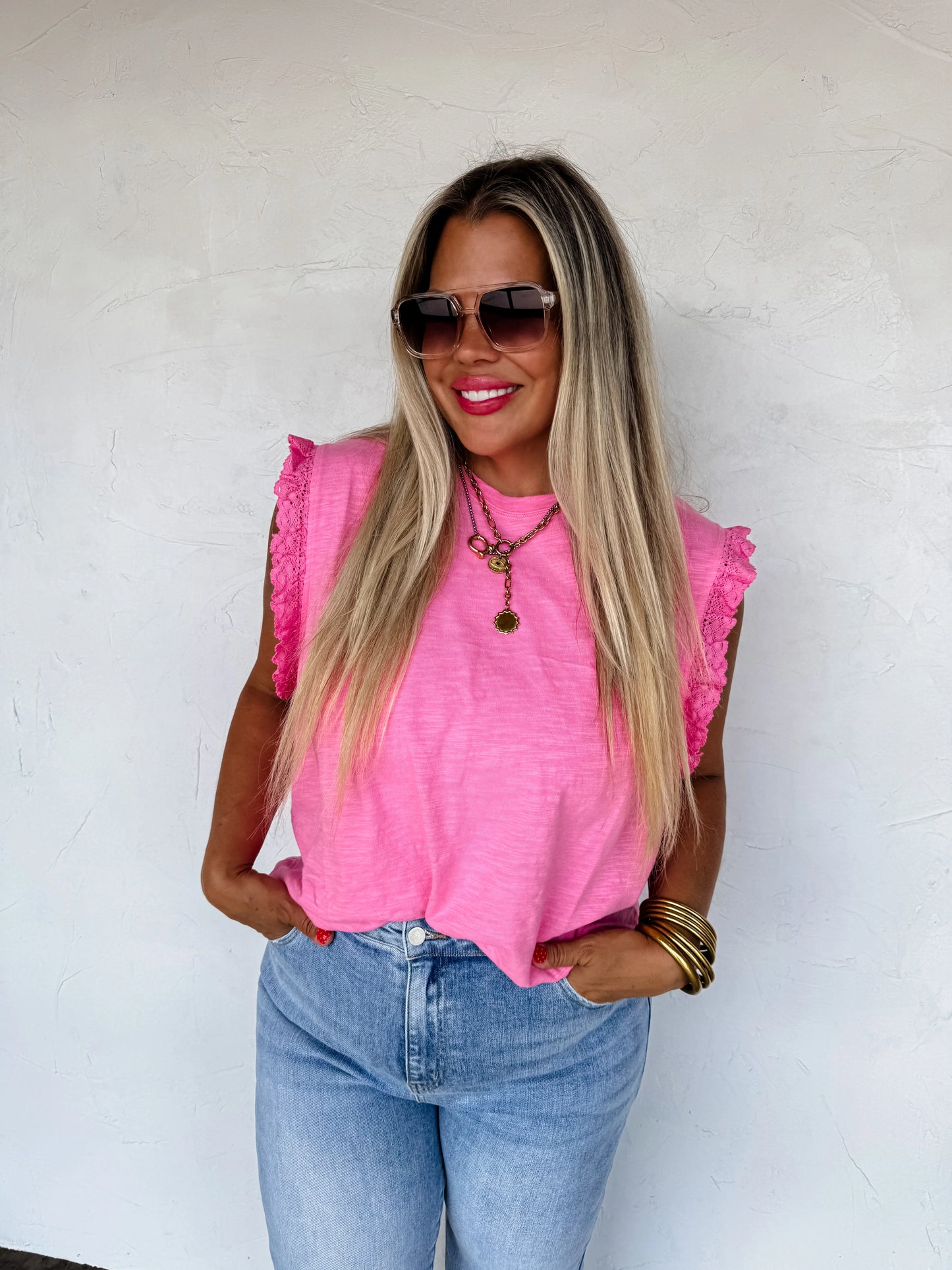 Sweet Lace Days tee (4 colors) • Quick Ship