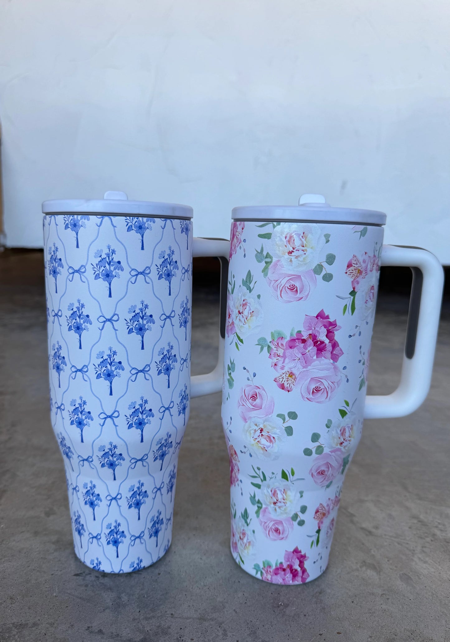 Floral & Western stainless steel tumbler (6 colors)• Quick Ship