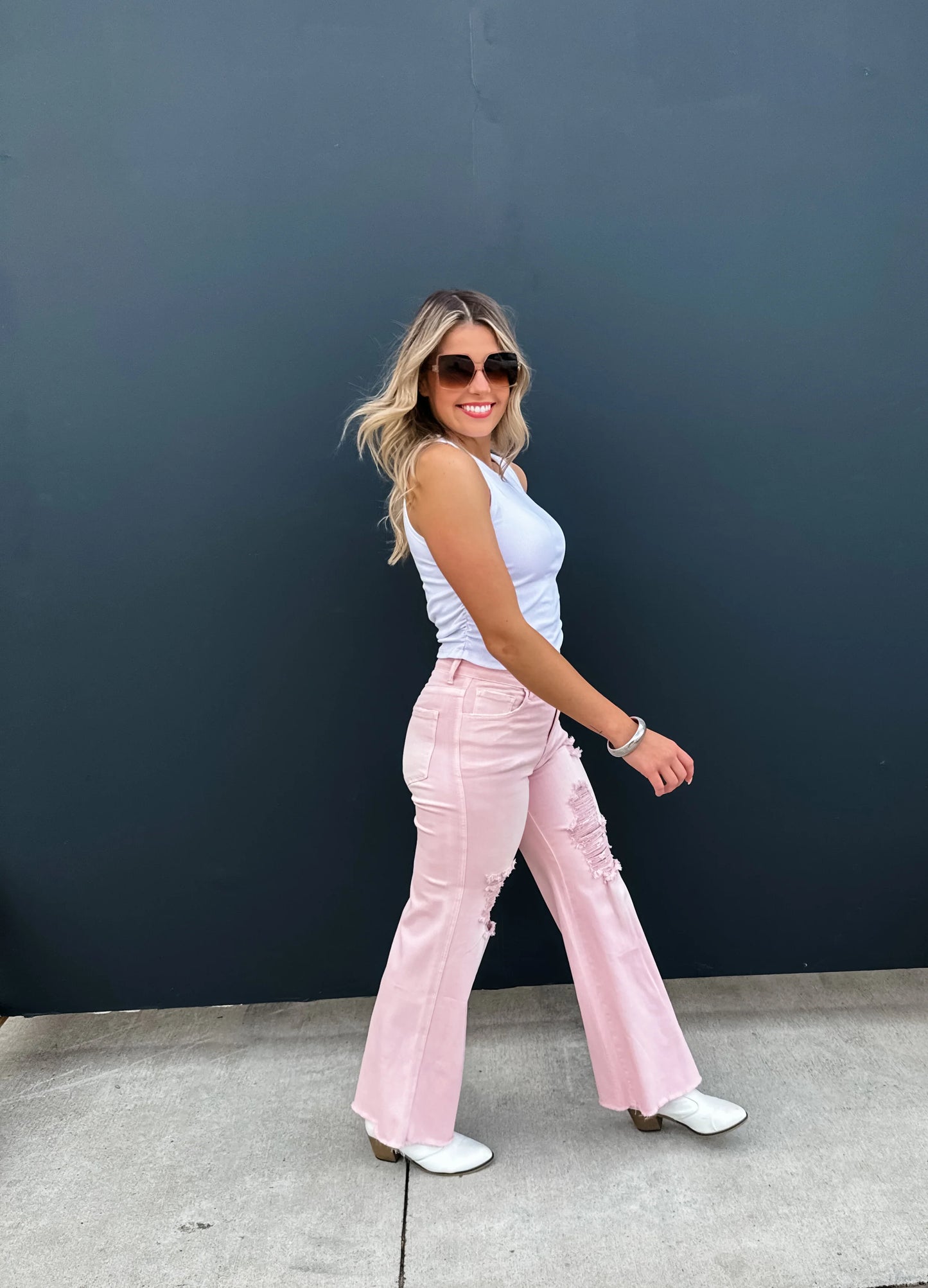 Preorder • Pastel Blakeley Distressed Jeans