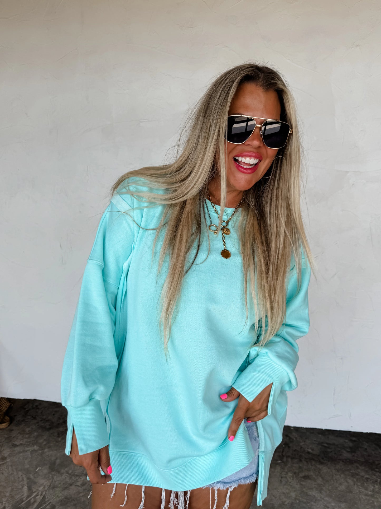 Candy Colors Classic crew pullover (5 colors) • Quick Ship
