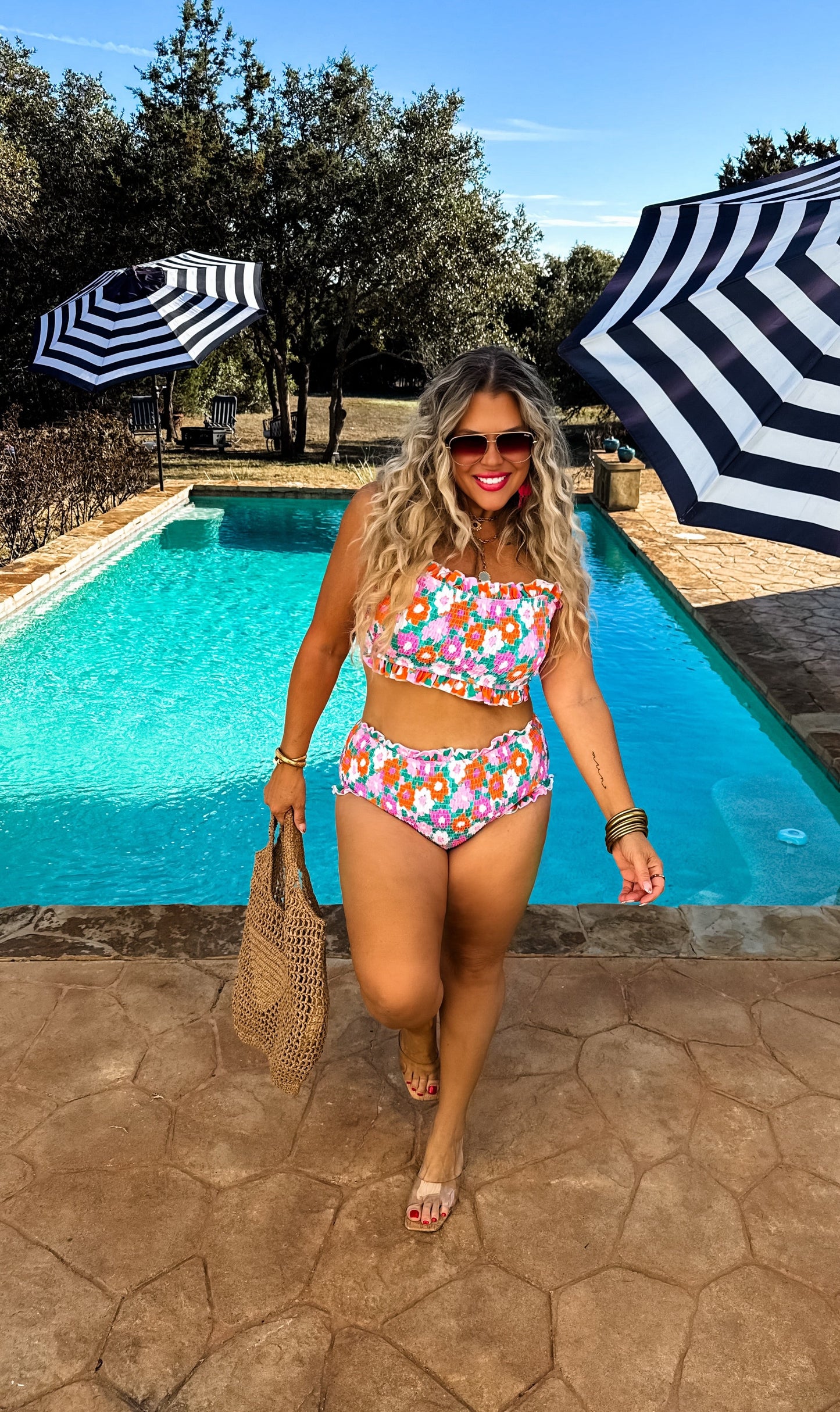 Amalfi blooms swim SET • RTS