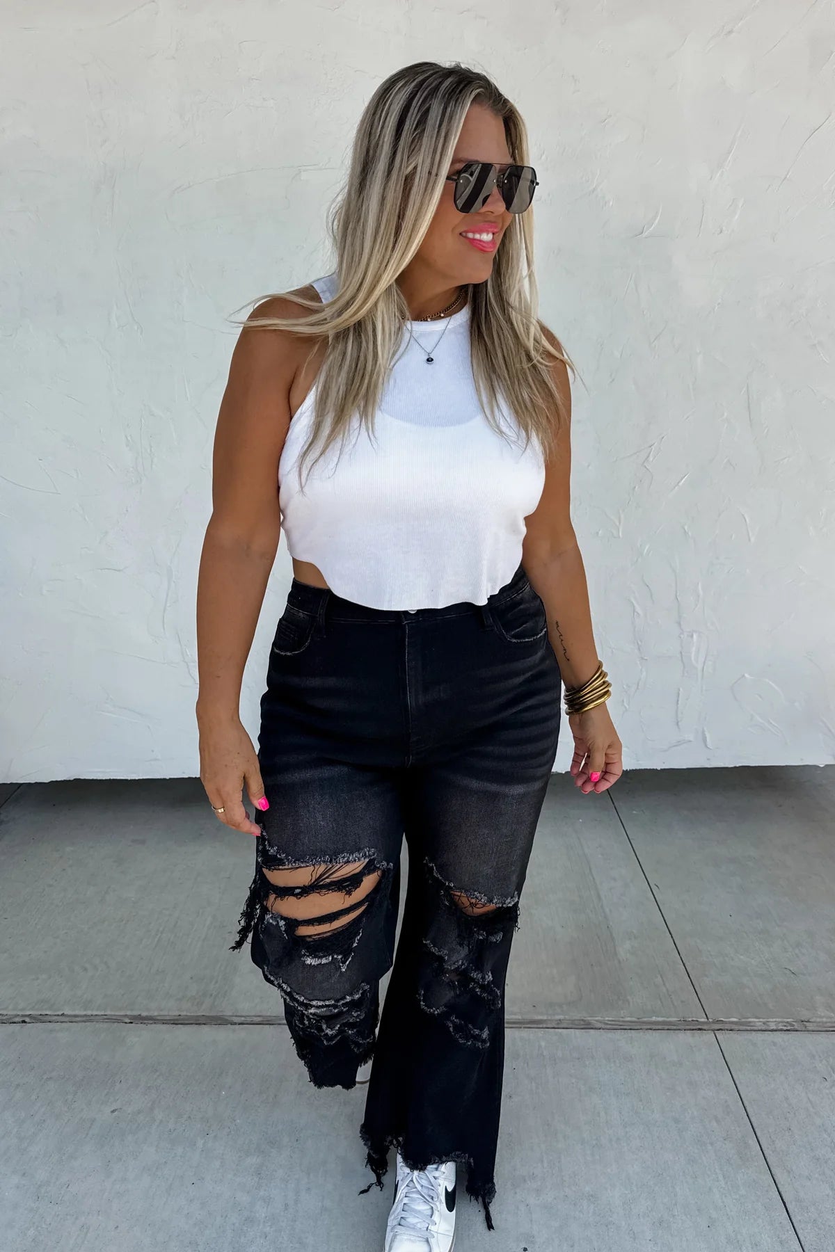 Quick Ship • Sassy ribbed basic tank