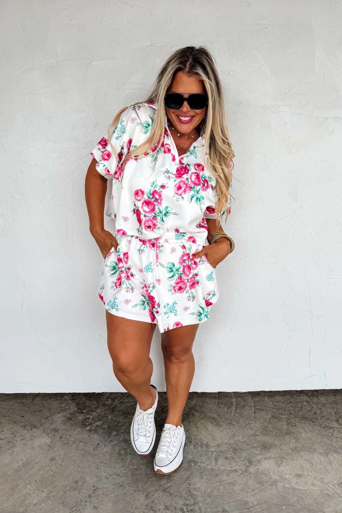 Hot to Spot FLORAL skort set • Quick Ship