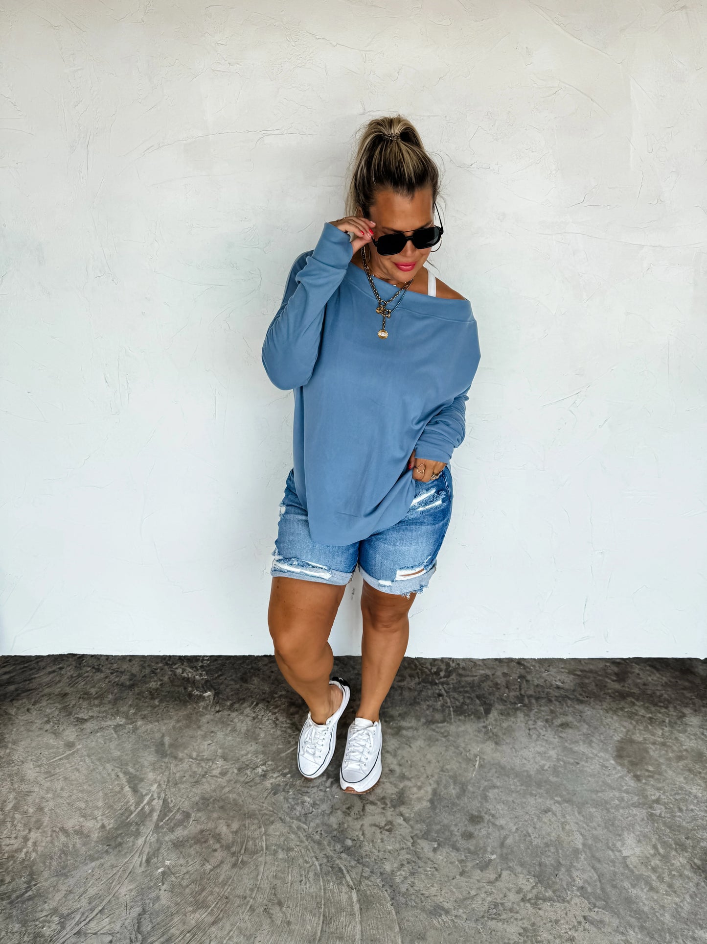 Zoey athleisure top (3 colors) • Quick Ship