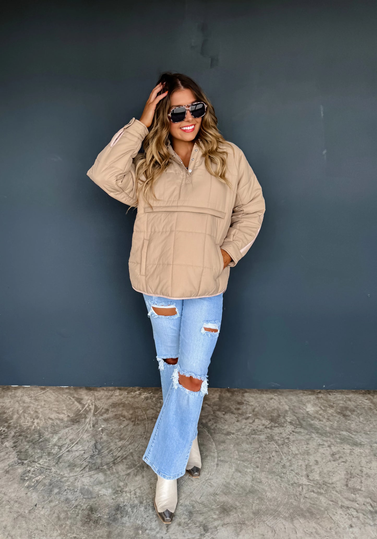 Peyton puffer jacket (6 colors) • Quick Ship