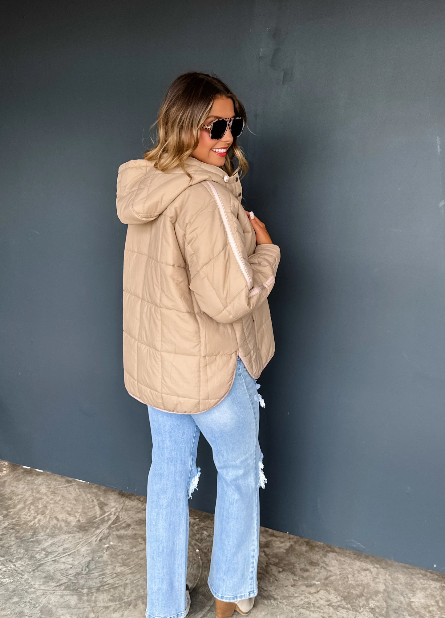 Peyton puffer jacket (6 colors) • Quick Ship