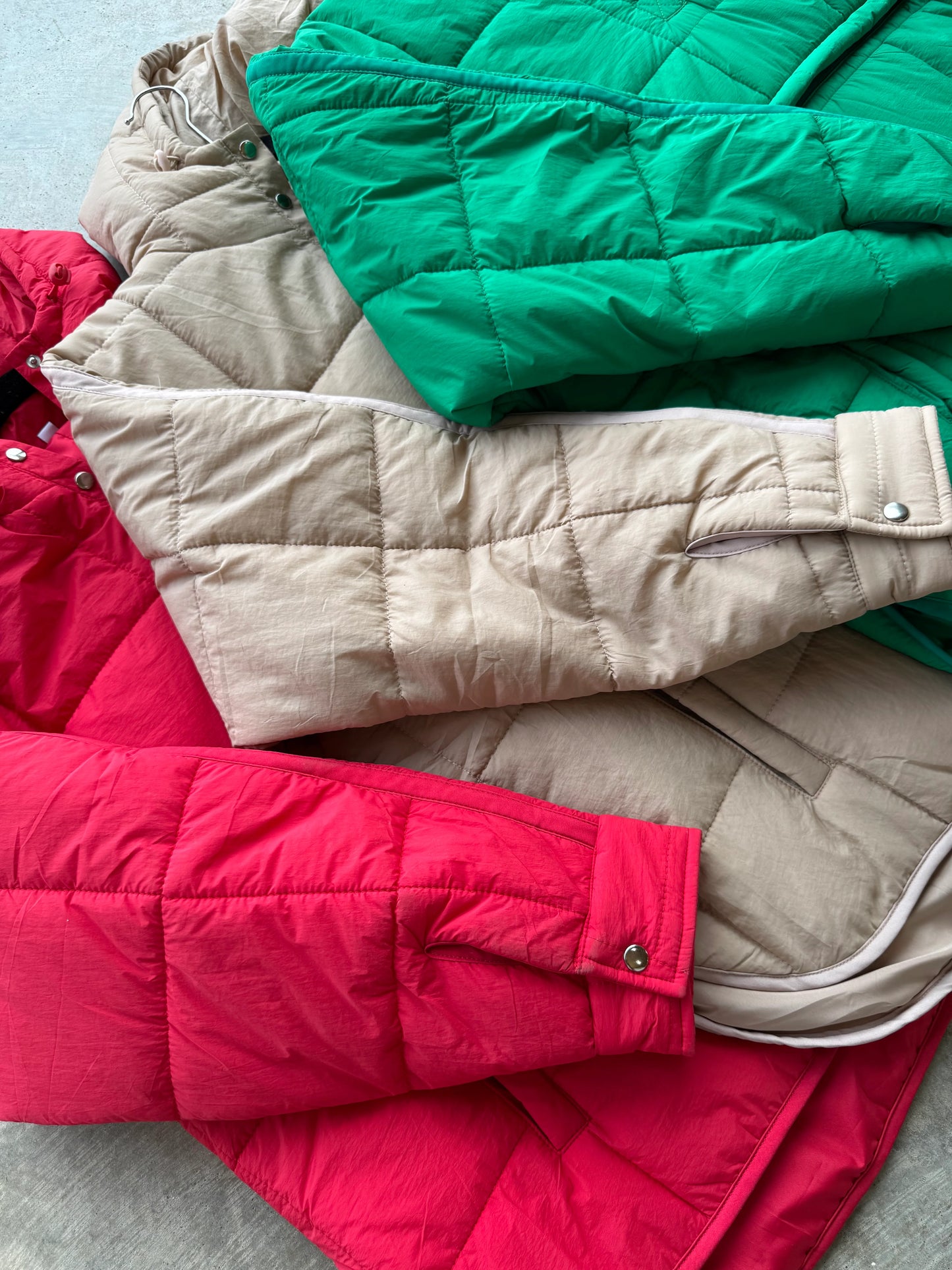 Peyton puffer jacket (6 colors) • Quick Ship
