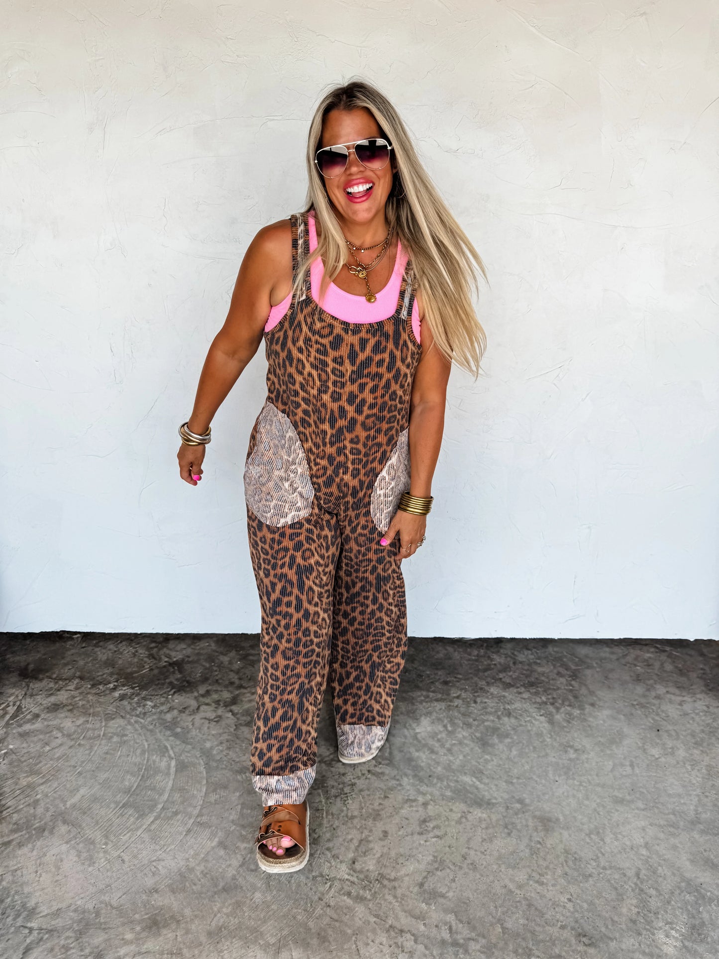 Ricki Romper (camo & cheetah)