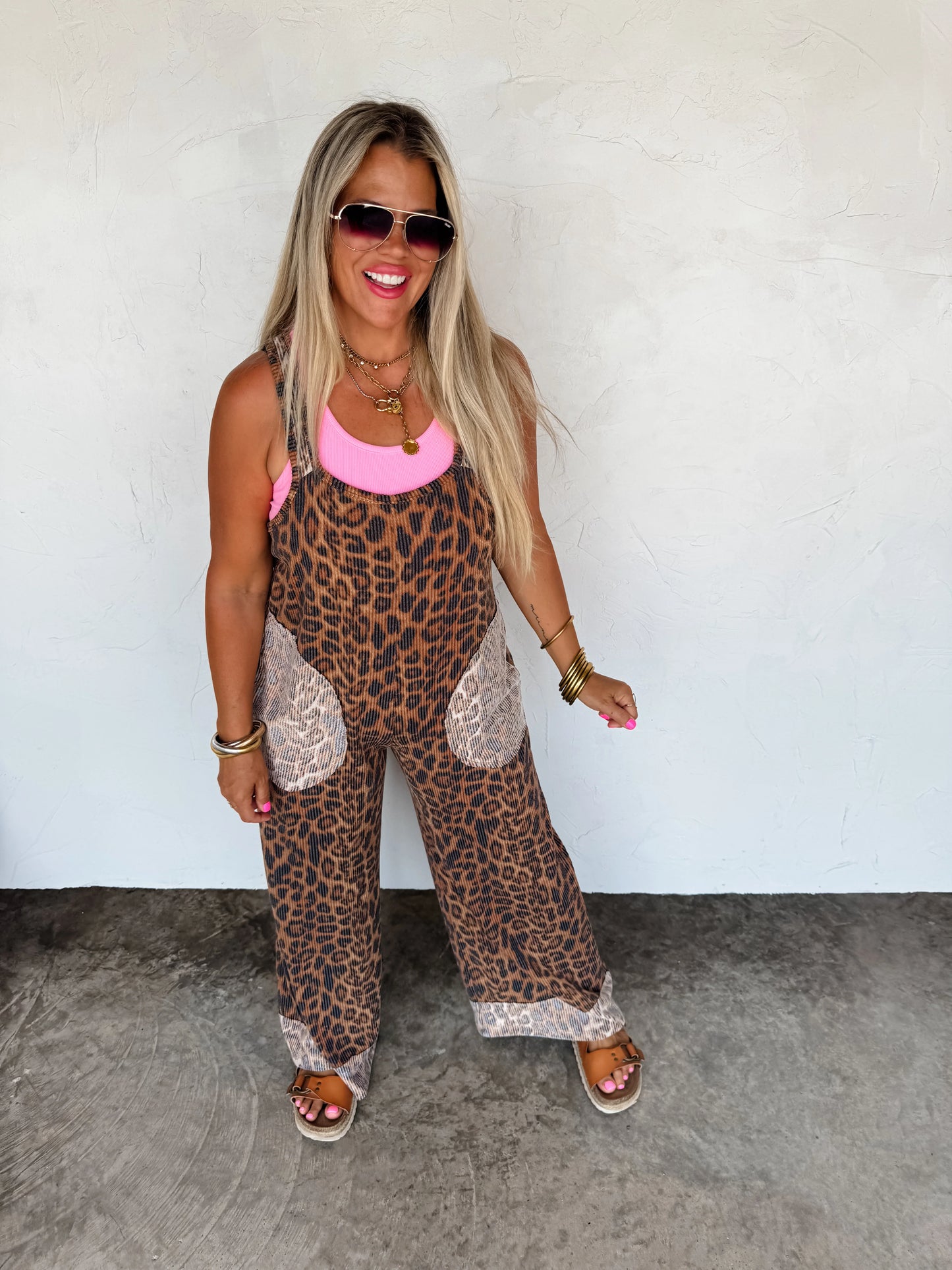Ricki Romper (camo & cheetah)