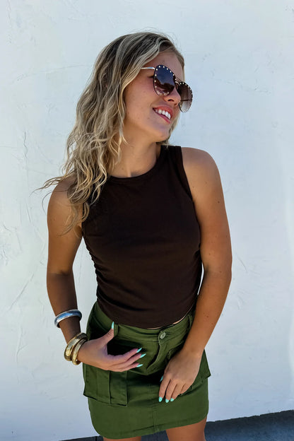 QUICK SHIP • Taylor ribbed tank