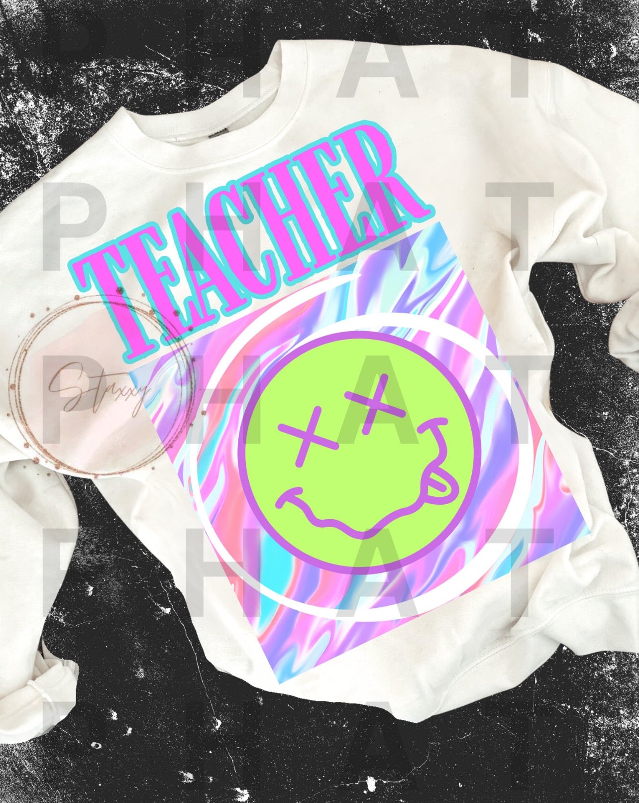 neon teacher