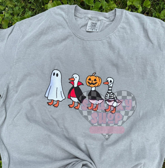 PREORDER : spooky goose embroidery