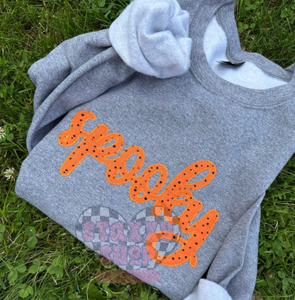 PREORDER : spooky applique crew