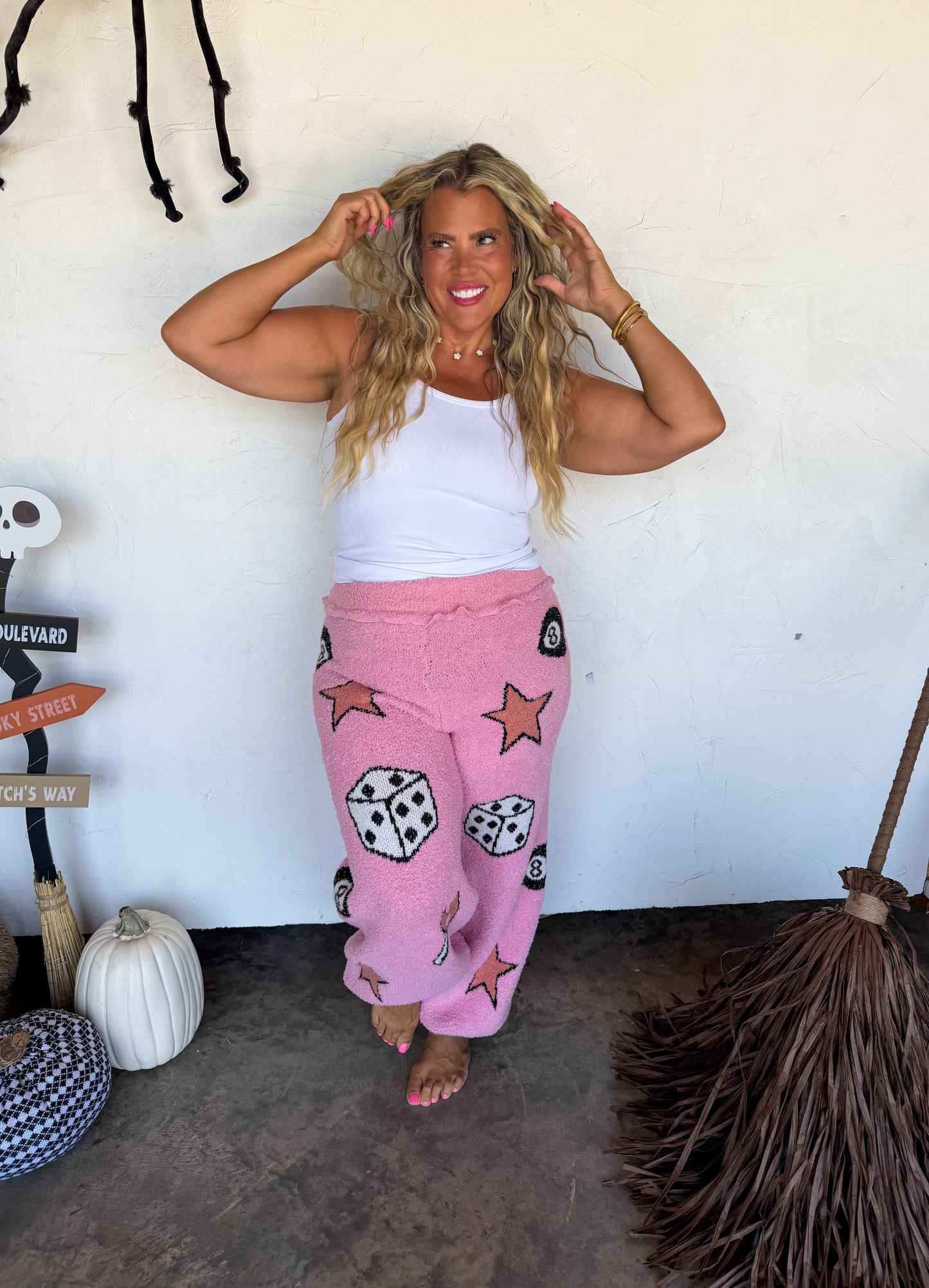 8 ball cloud lounge pants