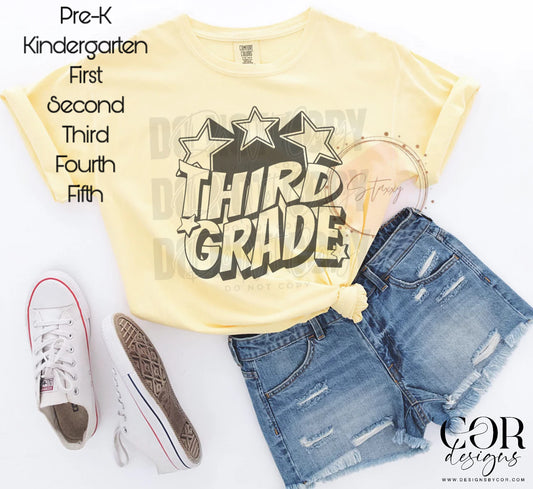 star grades (pre-K - 5th)