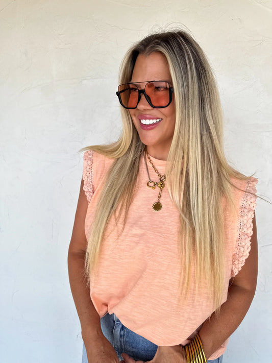 Sweet Lace Days tee (4 colors) • Quick Ship