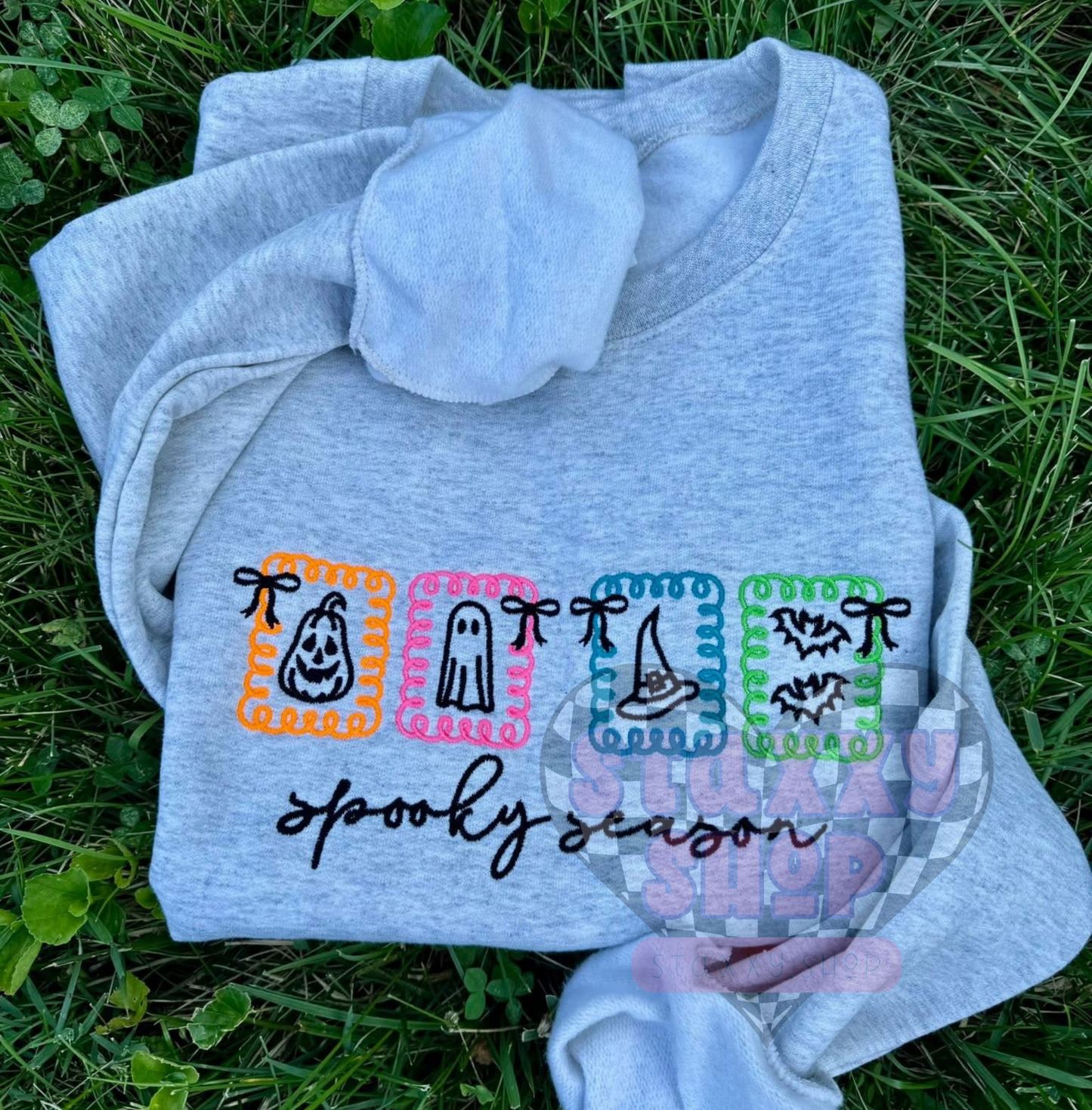 PREORDER : spooky stamps embroidery