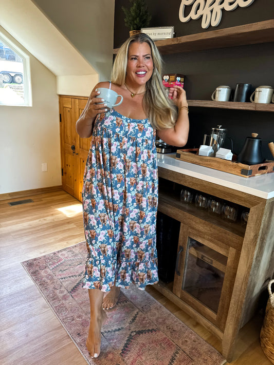 Sleepy Cowgirl sleep dress