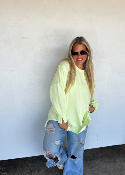 Candy Colors Classic crew pullover (5 colors) • Quick Ship