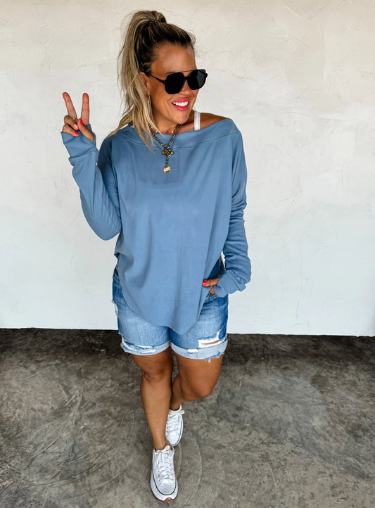 Zoey athleisure top (3 colors) • Quick Ship