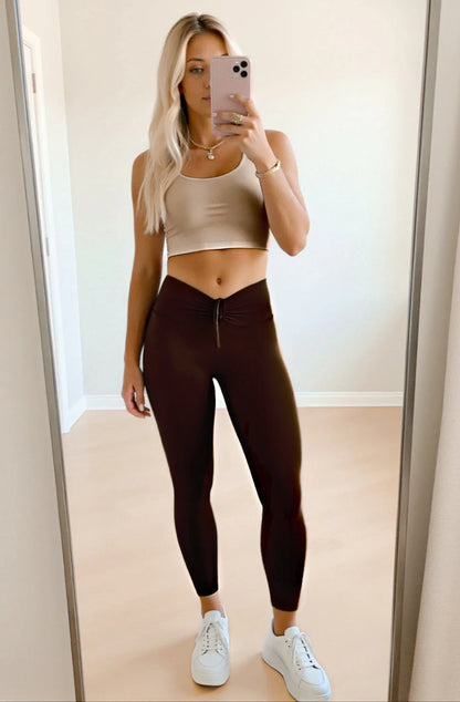 Curve & Contour scrunch compression leggings (2 colors)• Quick Ship