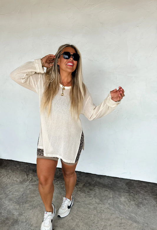 Mellow Mesh cotton top • Quick Ship